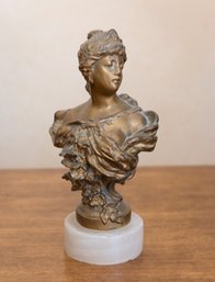 Dore Bronze Bust Of Woman