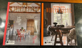 Country Living U.K. Issues 5 & 6...More Books Than Magazines (several Hundred Pages)