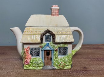 The Village Teapot By Annie Rowe New In Box