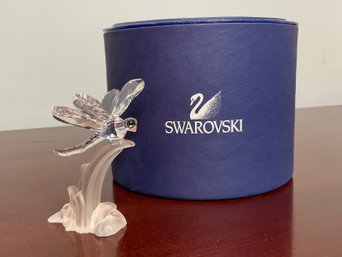 Swarovski Crystal Dragonfly With Box