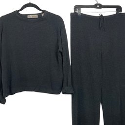 LT Sport Silk & Cashmere Pants & Top Size L