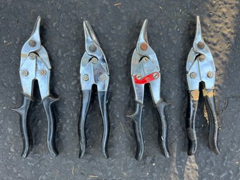 Set Of 4 Craftsman Metal Cutters