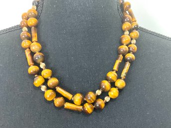 Brown Bead Necklace