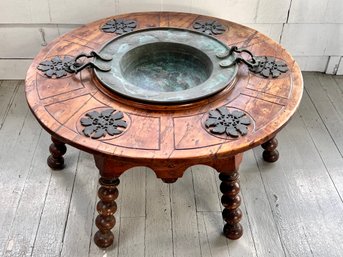 Spanish Early 19th Century 'Brasero' Firepit Table