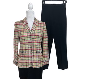 St. John Collection Marie Gray Jacket, Skirt & Pants Size 2/4