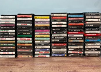 Cassette Tapes Michael Jackson, Elvis, Billy Joel, Lionel Richie, Tina Turner Over 125 Titles