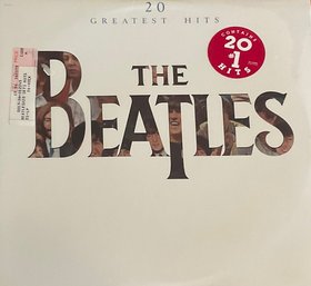Sealed The Beatles 20 Greatest Hits Vinyl Album 1982 With Hype Sticker