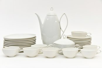White Tea Set
