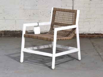 Walters Outdoor Resin And Aluminum Club Chair