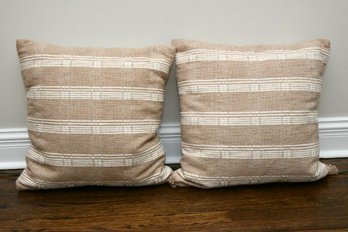Striped Throw Pillows