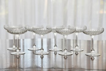 8 Champagne Glasses