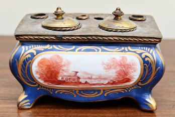 Antique French Inkwell