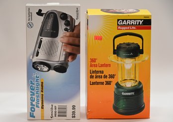 Flashlight Radio And Area Lantern