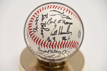 Autograph Stamped NY Mets Baseball