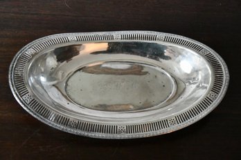 Sterling Silver Oval Dish (338 Grams)
