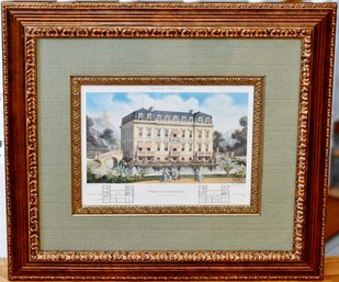 Habitations Cosmopolites Habitation Francaise Framed Print