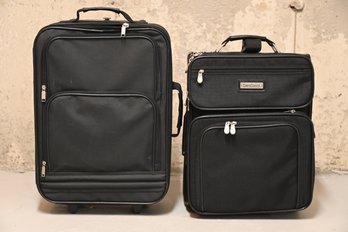 Pair Of Rolling Luggage