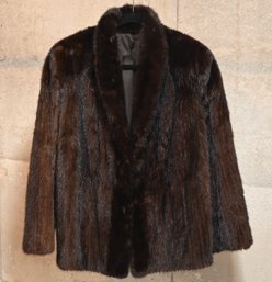 Fur Jacket Womans Size Medium