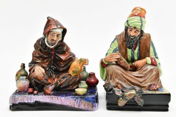 The Potter & The Cobbler Royal Doulton Figurines