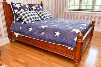 Pottery Barn Full Size Bed Frame And Matress