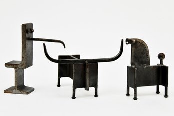 Blacksmith Animals Forged Iron Sculptures
