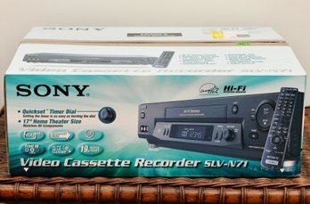 Sony Video Cassette Recorder SLV-N71