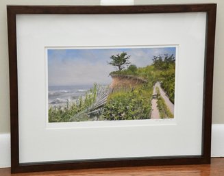 Montauk Bluff By Doug Reina Limited Edition Framed Print