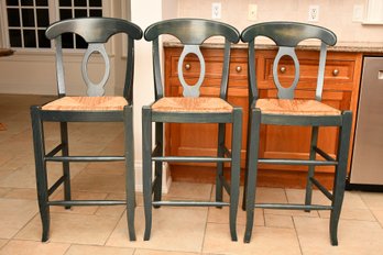 Trio Of Pottery Barn Counter Height Chairs