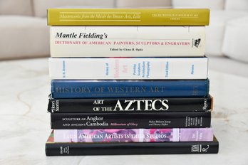 Book Collection Including Mantle Fieldings And Art Of The Aztecs