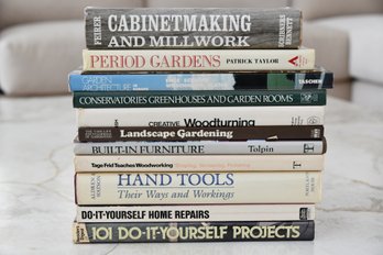 Book Collection Including Cabinetmaking And Landscape Related