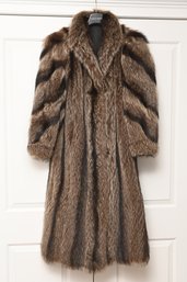 Genuine Beaver Fur Coat