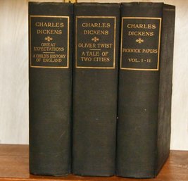 Vintage Charles Dickens Book Set