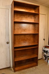 Solid Wood Tall Bookshelf