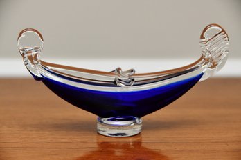 Art Glass Rowboat