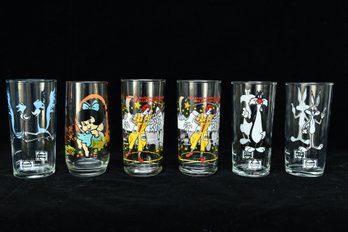 Pepsi Vintage Character Glasses