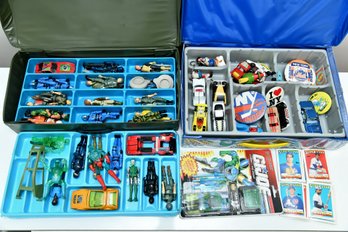 Toys Collection Including Cases And Contents