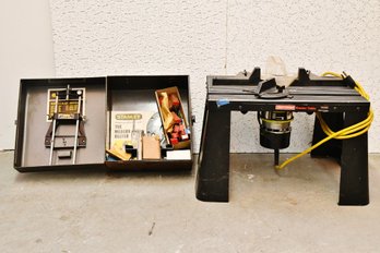 Stanley Router With Craftsman Router Table