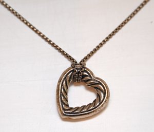 David Yurman Heart Necklace