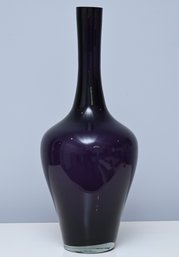 Tall Purple Vase