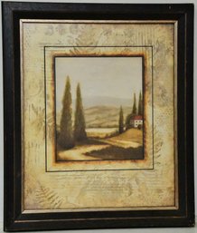 Cypress Villa Framed Print