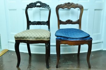 Pair Of Vintage Chairs For Reconditioning