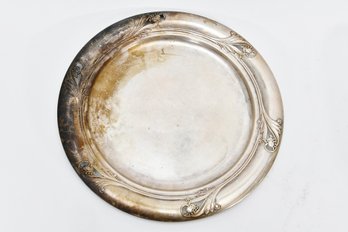 Sterling Silver Round Plate 322 Grams