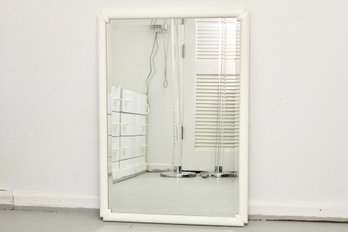 White Frame Wall Mirror
