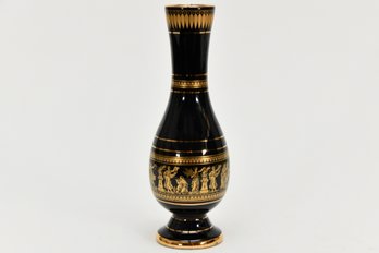 Classic Greek 24K Vase