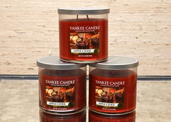 3 Yankee Candles