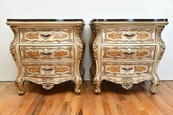 Pair Of Rococo Night Stands
