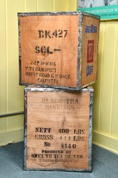 Vintage Wooden Tea Boxes