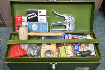 Green Sentry Tool Box Including Contents