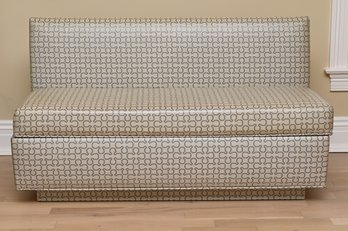 Custom Storage Bench With Custom Fabric