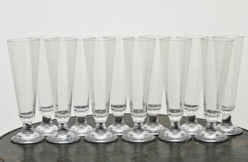 12 Acrylic Pilsner Glasses